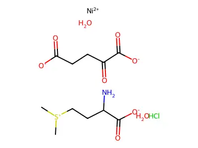 Nickel 2-oxopentanedioate structure