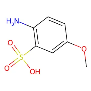 2-Amino-5-methoxybenzenesulfonic acid structure