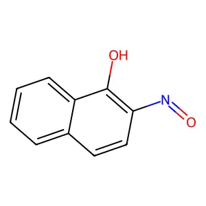 2-Nitroso-1-naphthol structure