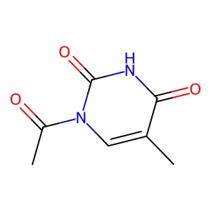 Acetylthymine structure