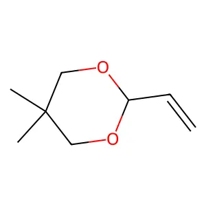 5,5-Dimethyl-2-vinyl-1,3-dioxane structure