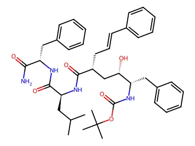 Boc-PPE-Leu-Phe-NH2 structure
