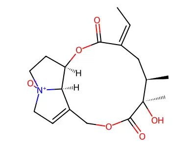 Senecionine N-oxide structure