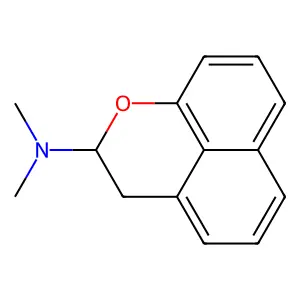 2-Dimethylamino-1-oxa-2,3-dihydro-1H-phenalene structure