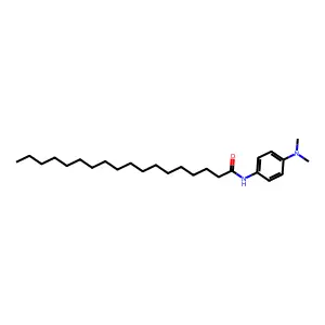 N-[4-(Dimethylamino)phenyl]stearamide structure
