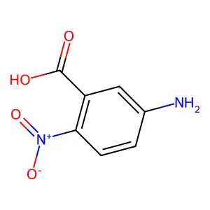 5-Amino-2-nitrobenzoic acid structure