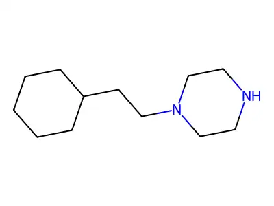 1-(2-Cyclohexylethyl)piperazine structure
