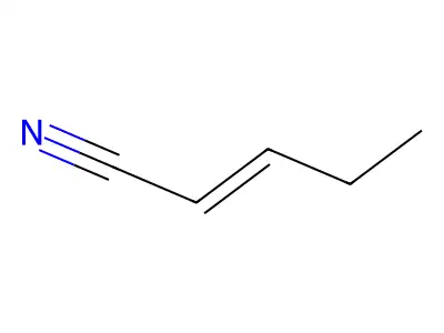 Pent-2-enenitrile structure