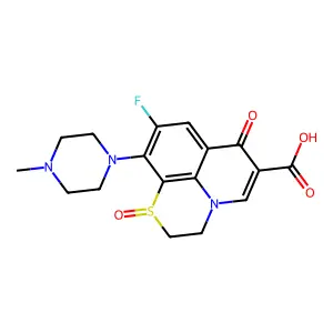 Rufloxacinsulfoxide structure