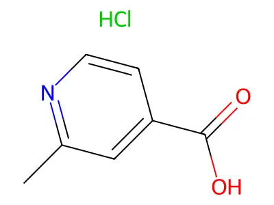 2-methylpyridine-4-carboxylic Acid Hydrochloride structure