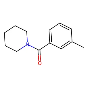 (3-Methylphenyl)-1-piperidinylmethanone structure