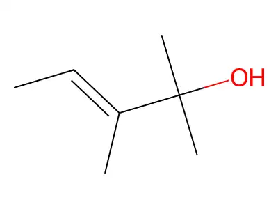 2,3-Dimethyl-4-penten-2-ol structure
