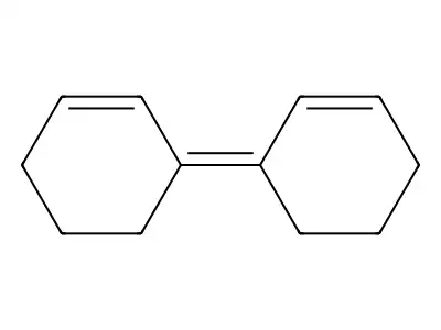 (Z)-3,3'-Bis-(1-cyclohexenylidene) structure