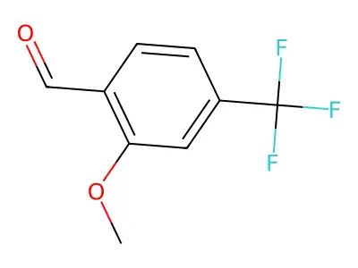 4-Methoxy-2-(trifluoromethyl)benzaldehyde structure