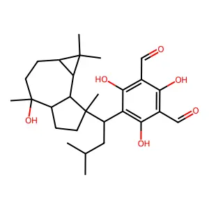 Macrocarpal A structure