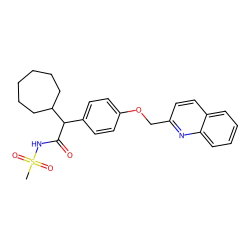 Anti-inflammatory agent 2 structure