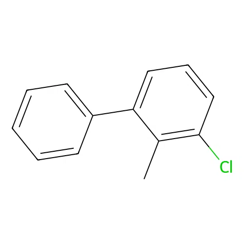 3-Chloro-2-methylbiphenyl structure