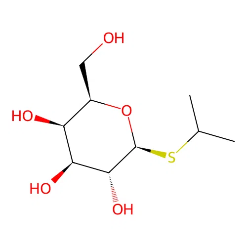 isopropyl beta-D-thiogalactopyranoside structure