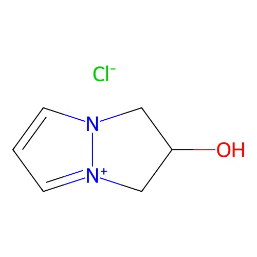 2-hydroxy-2,3-dihydro-1H-pyrazolo[1,2-a]pyrazol-4-ium chloride structure