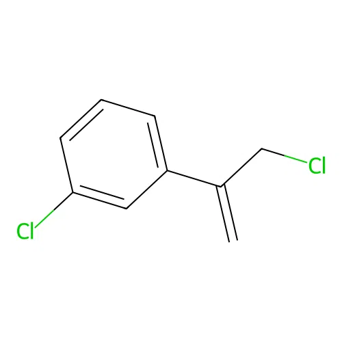 1-Chloro-3-(3-chloroprop-1-en-2-yl)benzene structure