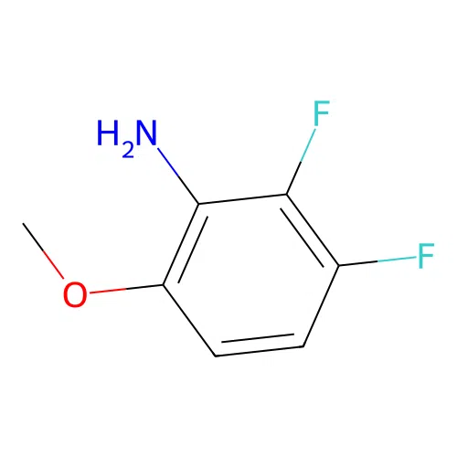 2,3-Difluoro-6-methoxyaniline structure