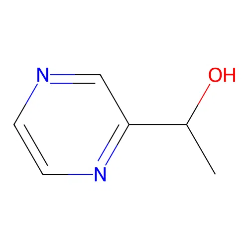 1-(Pyrazin-2-yl)ethan-1-ol structure