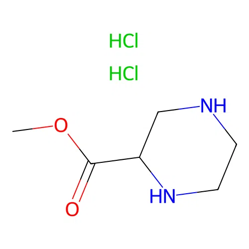 Methyl Piperazine-2-carboxylate Dihydrochloride structure