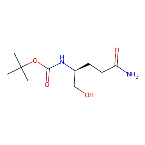 boc-Glutaminol structure
