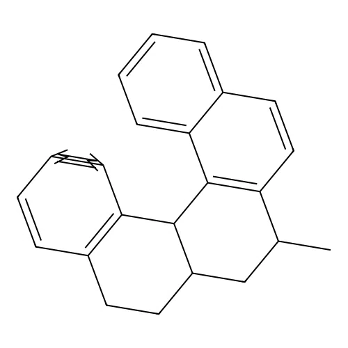 AR-M 8 4A,5,6,12C-Tetrahydro-3-methylphenanthro(3,4-C)phenanthrene structure