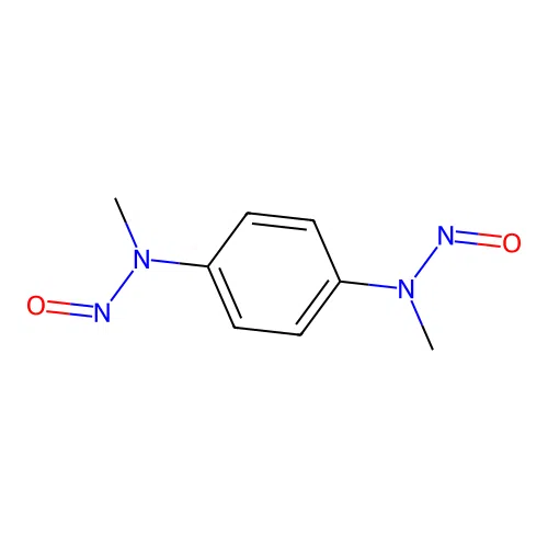 N,N-Dimethyl-N,N-dinitroso-p-phenylenediamine structure