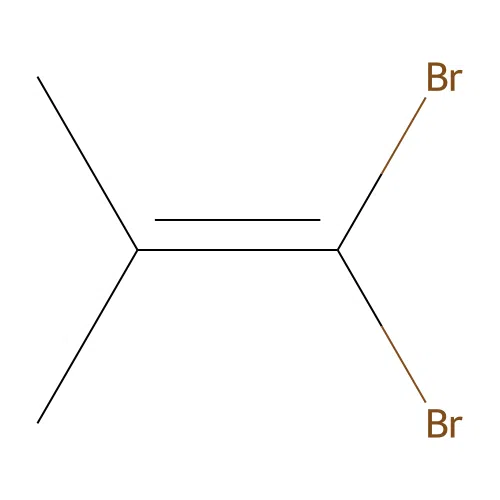 1,1-Dibromo-2-methyl-1-propene structure
