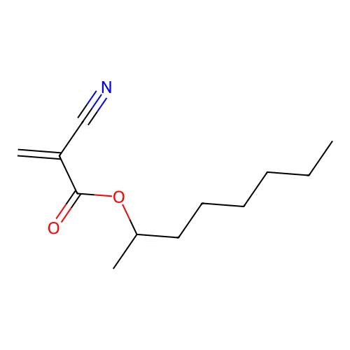 2-Octyl Cyanoacrylate structure