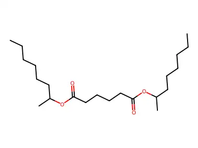 bis(6-Methylheptyl) adipate structure