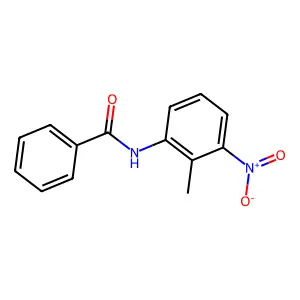 N-(2-methyl-3-nitrophenyl)benzamide structure