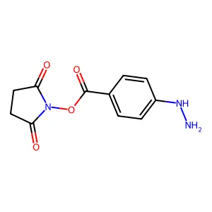 Succinimidyl 4-hydrazinobenzoate structure