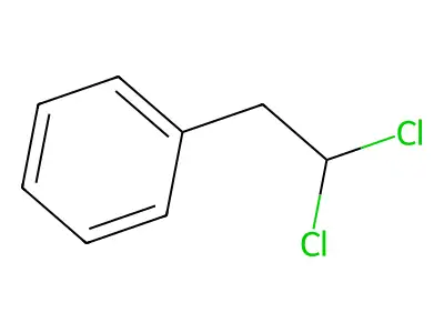 Benzene, (2,2-dichloroethyl)- structure