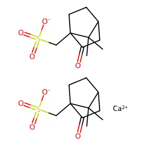 Calcium camphorsulfonate structure