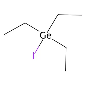 Triethyliodogermane structure