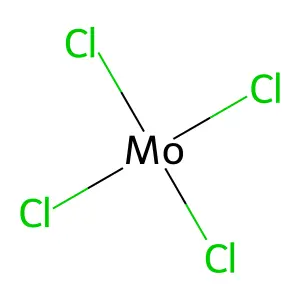 Molybdenum tetrachloride structure