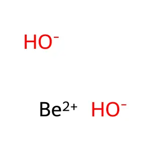 Beryllium Hydroxide structure