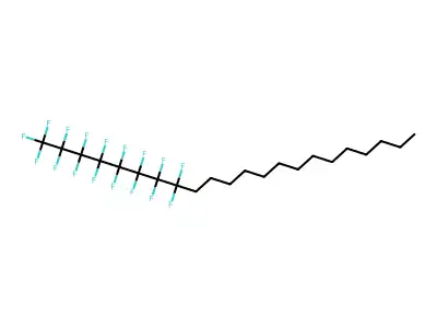 1-(Perfluoro-n-octyl)tetradecane structure