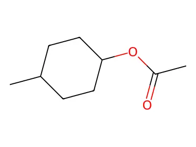 4-Methylcyclohexanol acetate structure