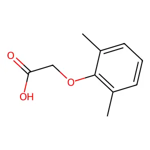 (2,6-Dimethylphenoxy)acetic acid structure