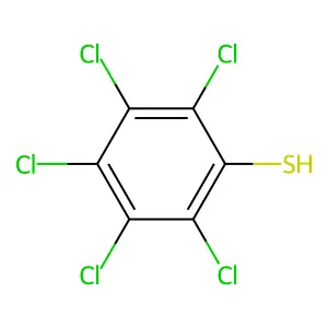 Pentachlorothiophenol structure