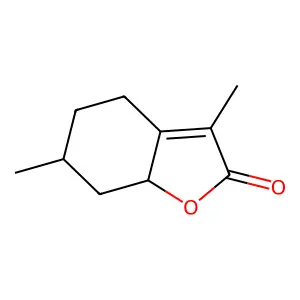 Menthalactone structure