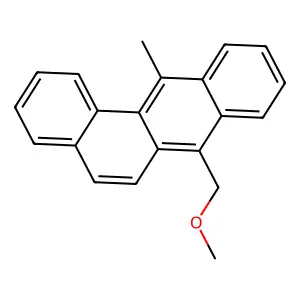 Benz(a)anthracene, 7-(methoxymethyl)-12-methyl- structure