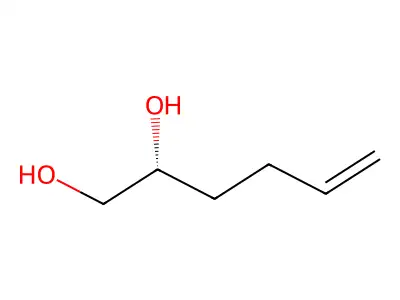 5-Hexene-1,2-diol structure