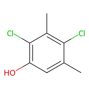 2,4-Dichloro-3,5-dimethylphenol structure