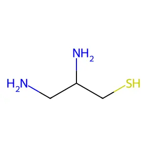 2,3-Diaminopropane-1-thiol structure