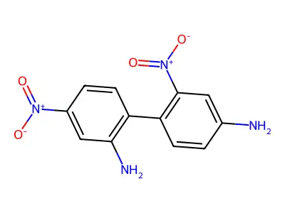2,4'-Diamino-2',4-dinitrobiphenyl structure